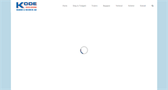 Desktop Screenshot of kodemarin-maskin.se